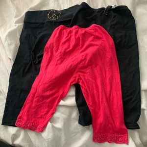 little girls leggings bundle